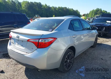 2016 Toyota Corolla S Plus z USA, uszkodzony, nr VIN 2T1BURHE1GC728329